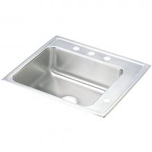 Elkay DRKAD222065R0 - Lustertone Classic Stainless Steel 22'' x 19-1/2'' x 6-1/2'', Single