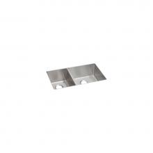 Elkay ECTRU32179LT - Crosstown 18 Gauge Stainless Steel 31-1/2'' x 18-1/2'' x 9'', 40/60