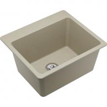 Elkay ELG252212PDBQ0 - Quartz Classic 25'' x 22'' x 11-13/16'', Drop-in Laundry Sink with P