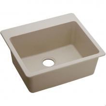 Elkay ELG2522PT0 - Quartz Classic 25'' x 22'' x 9-1/2'', Single Bowl Drop-in Sink, Putt