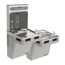 Elkay EMABFTL8WSLK - ezH2O Bottle Filling Station with Mechanically Activated, Bi-Level ADA Cooler Non-Filtered Refrige