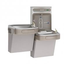 Elkay EZSTL8WSLK - ezH2O Bottle Filling Station and Versatile Bi-Level ADA Cooler, Non-Filtered Refrigerated Light Gr