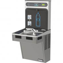 Elkay HTHB-HAC8PV-WF - Halsey Taylor HydroBoost Bottle Filling Station & Single ADA Cooler, Filtered 8 GPH Platinum V