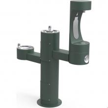 Elkay LK4430BF1MEVG - Outdoor ezH2O Middle Bottle Filling Station Tri-Level Pedestal, Non-Filtered Non-Refrigerated Ever