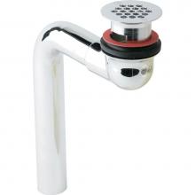 Elkay LKAD174 - Ekay 1-1/2'' or 1-5/8'' Drain Outlet Fitting Chrome Plated Brass and Elbow