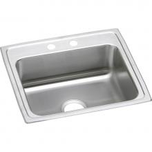 Elkay LRAD2219455 - Lustertone Classic Stainless Steel 22'' x 19-1/2'' x 4-1/2'', Single