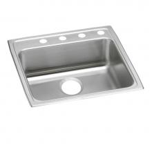 Elkay LRAD222245MR2 - Lustertone Classic Stainless Steel 22'' x 22'' x 4-1/2'', Single Bow