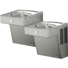 Elkay LVRCTLSCDDSC - Cooler Wall Mount Bi-Level ADA Vandal-Resistant Filtered, Non-Refrigerated Stainless