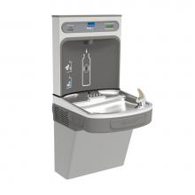 Elkay LZSDWSLK - ezH2O Bottle Filling Station with Single ADA Cooler, Filtered Non-Refrigerated Light Gray