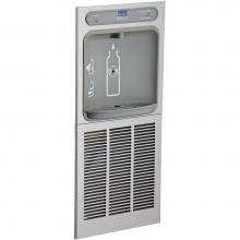 Elkay LZWSGRN8PK - ezH2O In-Wall Bottle Filling Station, High Efficiency Filtered Refrigerated Stainless