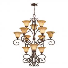 Kalco 5536AC/1417 - Amelie 12 Light Chandelier