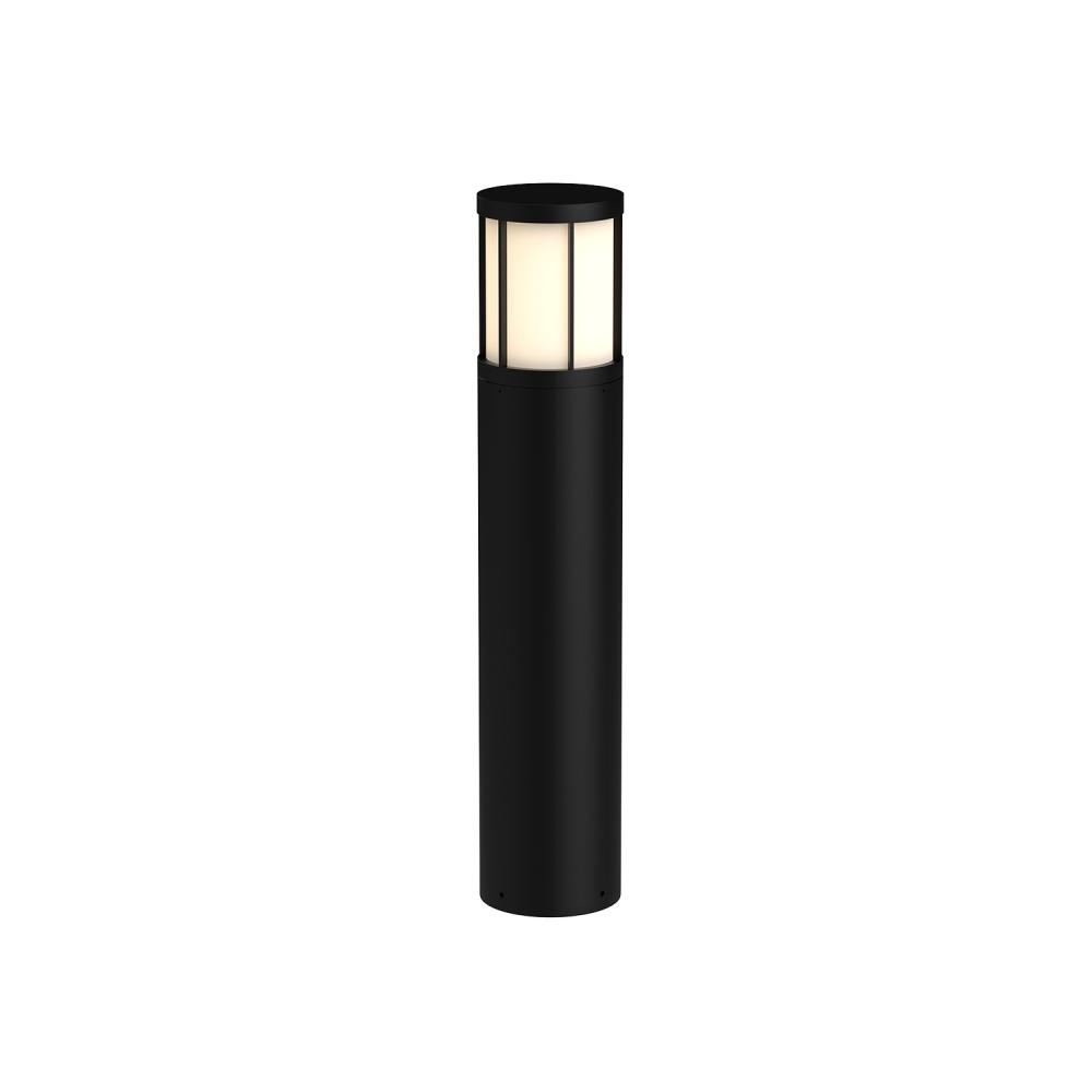 Alden 31-in Black LED Exterior Bollard