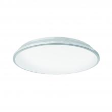 Kuzco Lighting Inc FM43313-WH-5CCT - Brook 13-in White LED Flush Mount