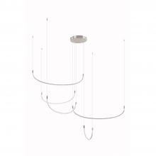 Kuzco Lighting Inc MP89570-BN - Talis 70-in Brushed Nickel LED Multi Pendant