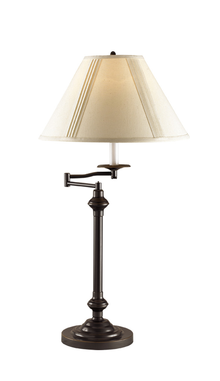 29.5" Height Metal Table Lamp in Dark Bronze