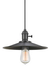 CAL Lighting UP-1097/6-MTL - 4.5" Tall Glass Pendant with Brushed Steel Cord