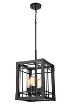 Revolution Lighting 3281BK - Five Light Pendant