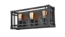 Revolution Lighting BL323BK - Three Light Vanity