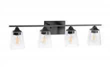 Revolution Lighting BL444BKSD - Four Light Vanity