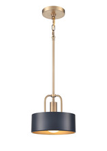 Revolution Lighting PARK-PL09BKBB - One Light Pendant