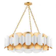 Hudson Valley 8534-GL/WH - 12 LIGHT CHANDELIER