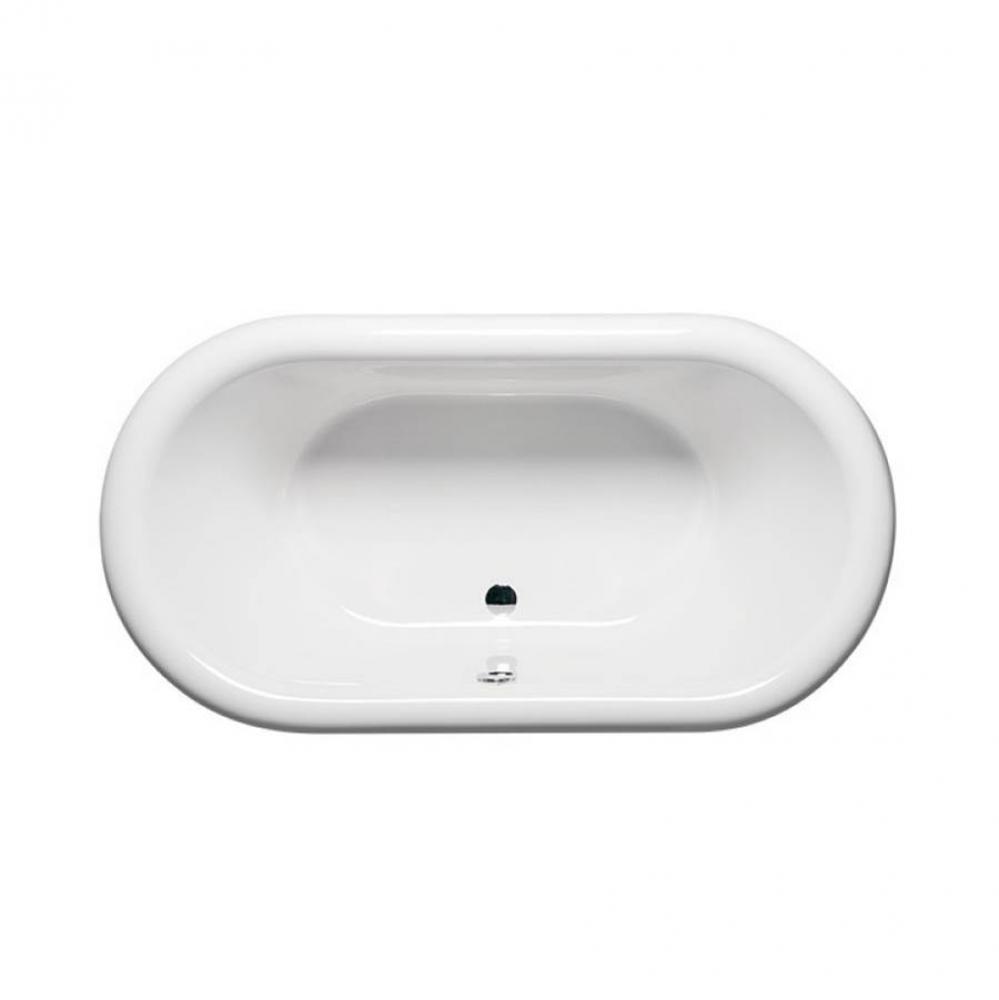 Odessa 6635 Freestanding bath with Airbath II (Perimeter)  -  Black