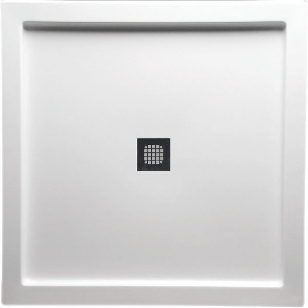 38'' x 38'' Free Standing DS Base w/Square Drain - Select Color