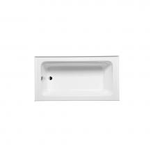 Americh KN6030ADALLA2WH - Kent 6030 ADA Left Hand - Luxury Series / Airbath 2 Combo - White