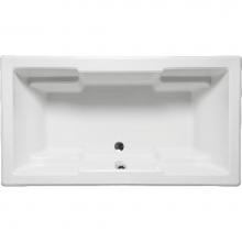 Americh QU6636LA3-WH - Quantum 6636 - Luxury Series / Airbath 3 Combo  -  White