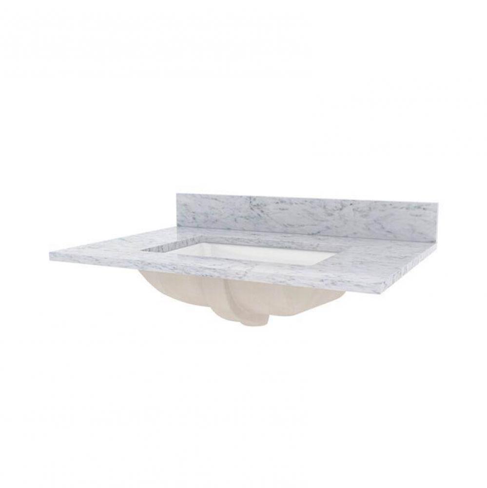 Andressa 31'' Marble Vanity Top