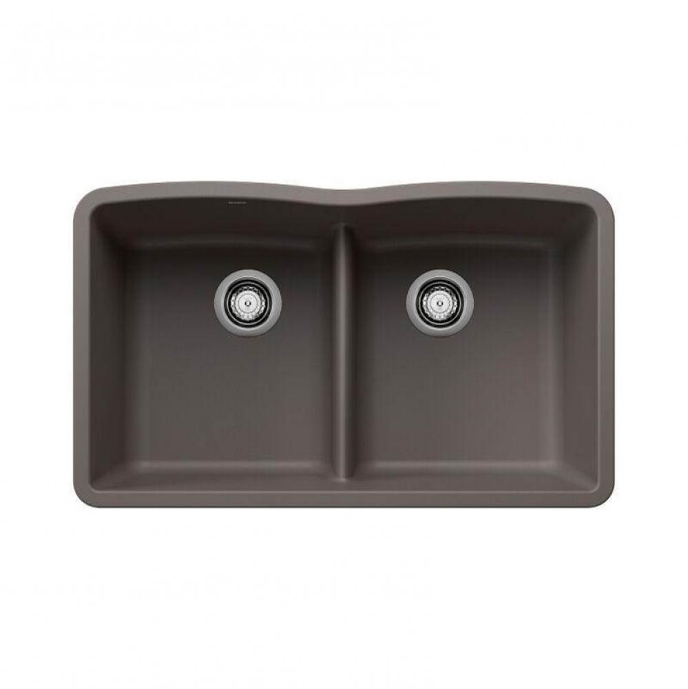 SILGRANIT® Double Bowl 50/50 Undermount Sink