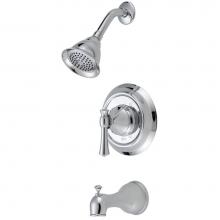 Luxart C411TOLF-CP - Carmella® Tub & Shower Trim