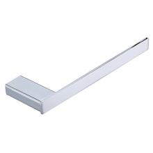 Luxart SQCTR-CP - Square Contemporary Towel Ring