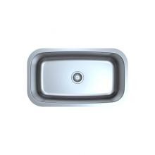 Luxart LXUS3118P - 16 Gauge Single Bowl Sink