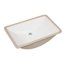 Luxart LXS10022 - Rectangular Undermount Lavatory