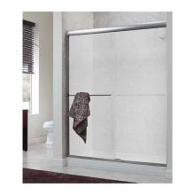 Luxart MMSS6072RN-SV - Minimalist Frameless Sliding Shower Door