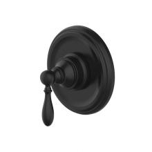 Luxart EB3WDTO-BLM - Elegant 3-Way Lever Handle Diverter Trim