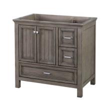 Luxart LXVBCOT3622-DG - Andressa 36'' Cottage Bathroom Vanity