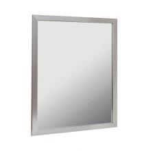 Luxart LXMIRAL3036-BN - Andressa 30'' Aluminum Mirror