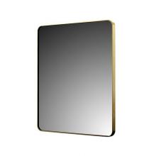 Luxart LXMIRURB2430-BG - Andressa 24'' Rounded Rectangle Mirror