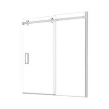 Luxart ARCRLSC4874CL-SV - Architectural Slow Close Roller Shower Door