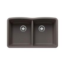 Luxart LX443106 - SILGRANIT® Double Bowl 50/50 Low Divide Undermount Sink