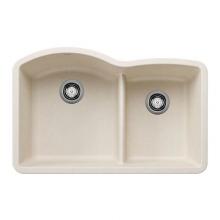 Luxart LX443065 - SILGRANIT® Double Bowl 60/40 Offset Low Divide Undermount Sink