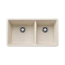 Luxart LX443081 - SILGRANIT® Double Bowl 60/40 Offset Undermount Sink