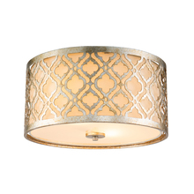 Lucas McKearn GN/ARABELLA/F-S - Arabella Ceiling Flush Mount in Weathered Silver Flush mount By Lucas McKearn