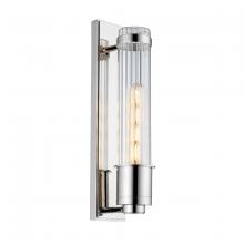 Lucas McKearn BB-WELLINGTON-PC - Wellington 1 Light Bath Light in Polished Chrome