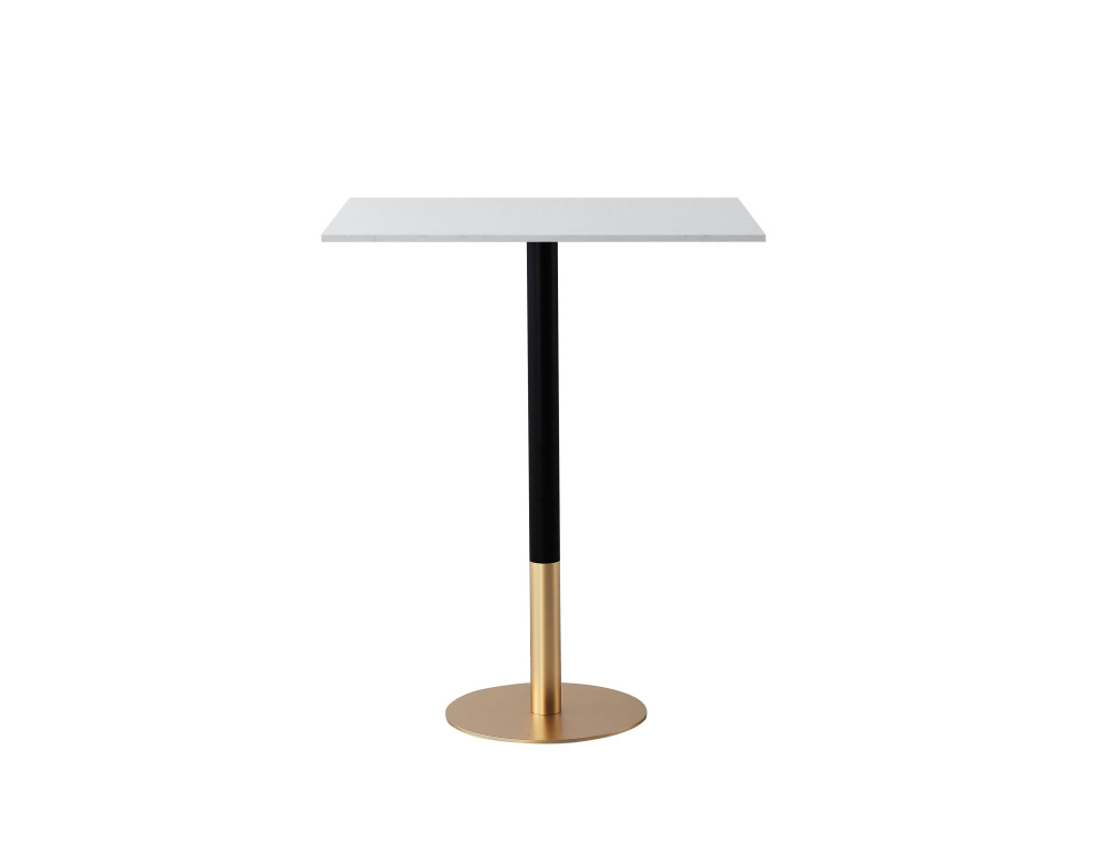 Pub Table Rectangle 27.6" x 31.5" x H39.5" White