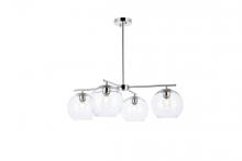 Elegant LD2331C - Opus 4 Lights Chrome Pendant