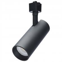 Nuvo TH712 - 20 Watt LED Track Head; 36 Degree Beam Spread; 5 CCT Selectable; Matte Black Finish