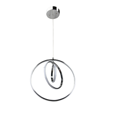 HOMEnhancements 70190 - Vivio NOVA LED Gyrosphere Pendant-Chrome